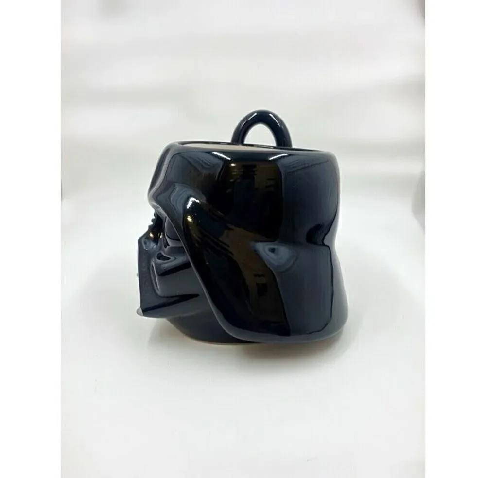 Star Wars Darth Vader Ceramic Mug Black Gloss Helmet Coffee Cup Collectible